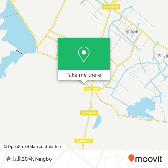青山北20号 map