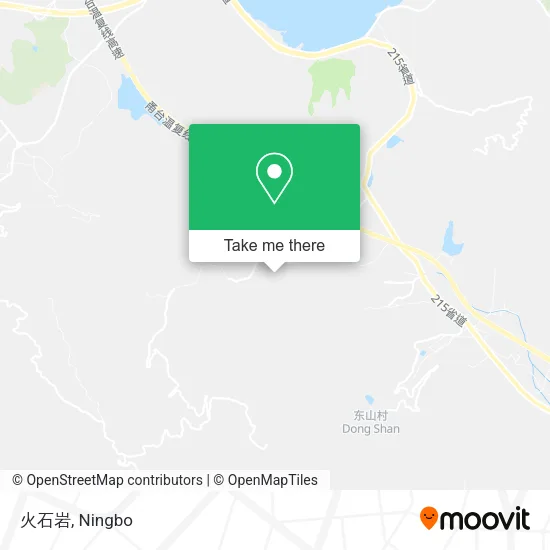火石岩 map