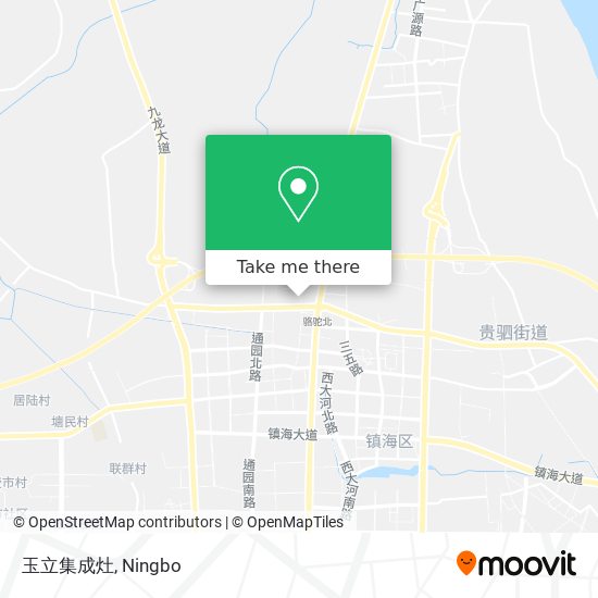 玉立集成灶 map