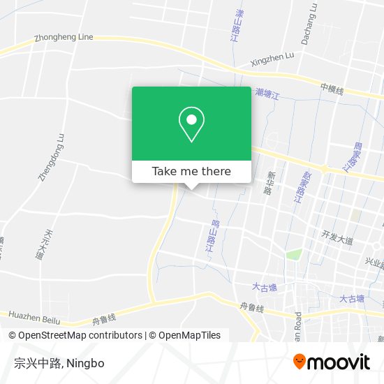 宗兴中路 map