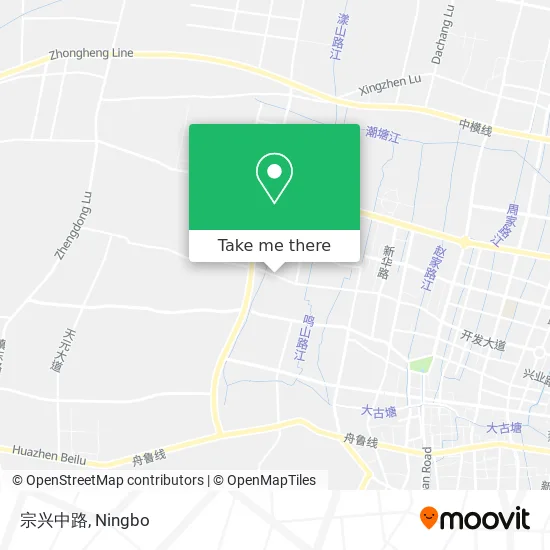 宗兴中路 map