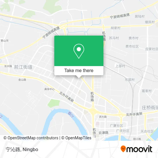 宁沁路 map