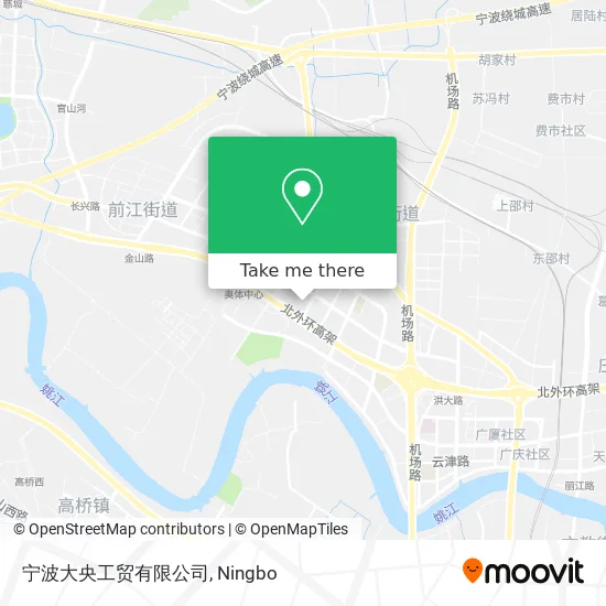 宁波大央工贸有限公司 map