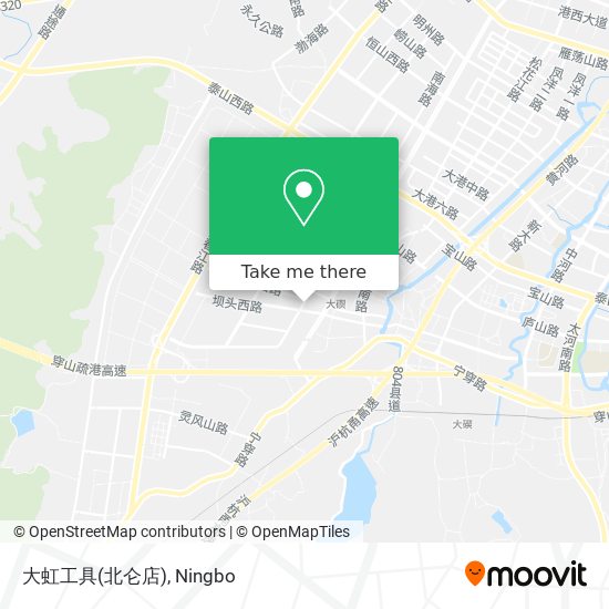 大虹工具(北仑店) map