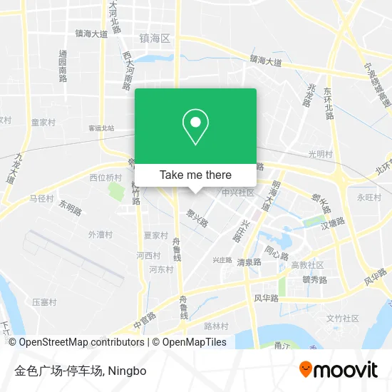金色广场-停车场 map