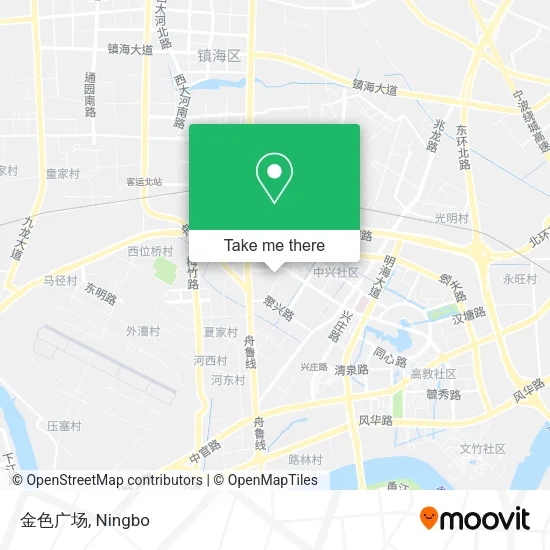 金色广场 map