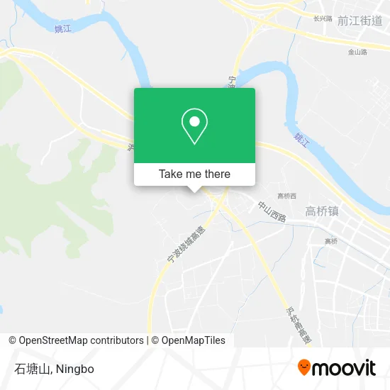 石塘山 map