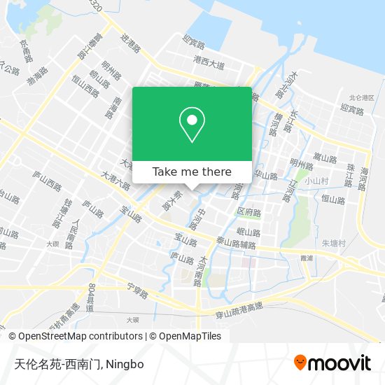 天伦名苑-西南门 map