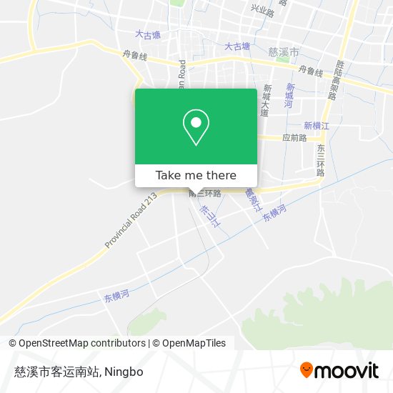 慈溪市客运南站 map