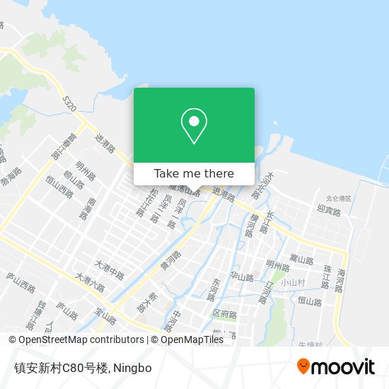 镇安新村C80号楼 map