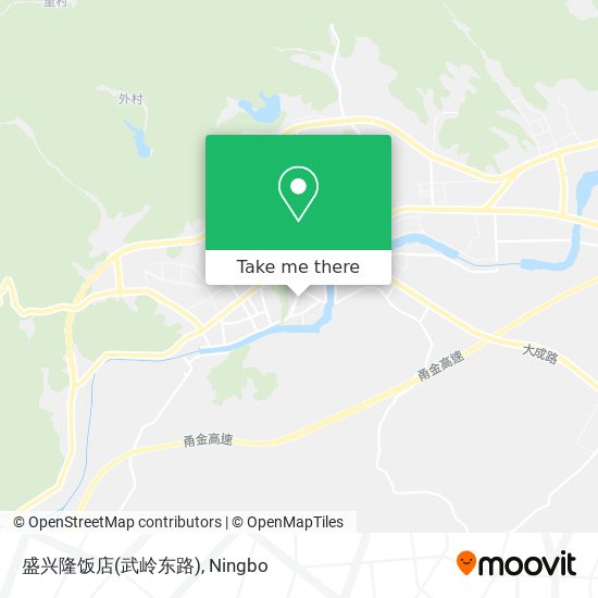 盛兴隆饭店(武岭东路) map