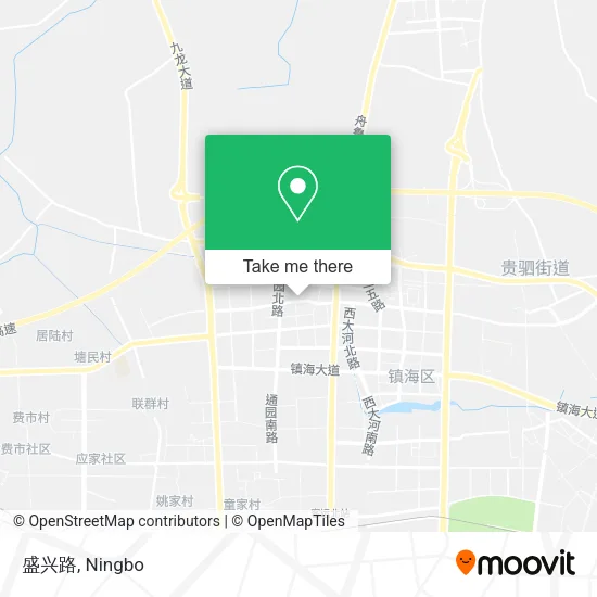 盛兴路 map