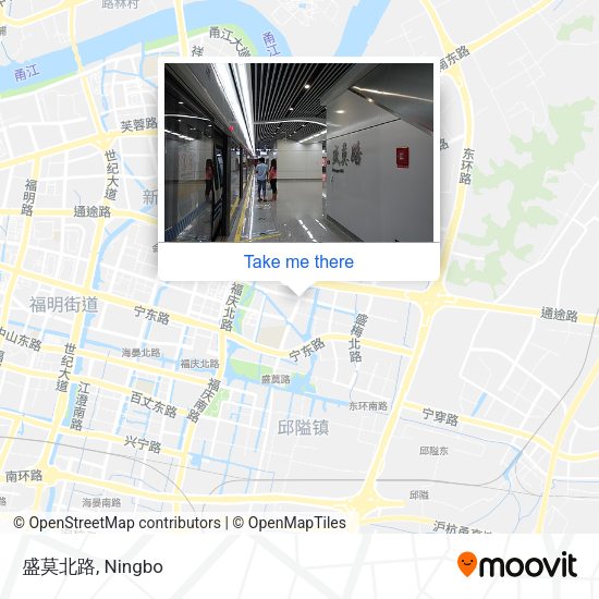 盛莫北路 map