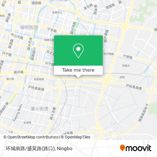 环城南路/盛莫路(路口) map