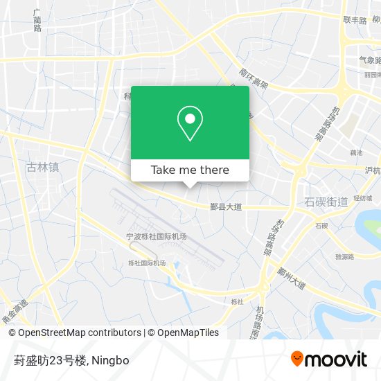葑盛昉23号楼 map