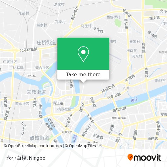 仓小白楼 map