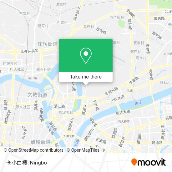 仓小白楼 map