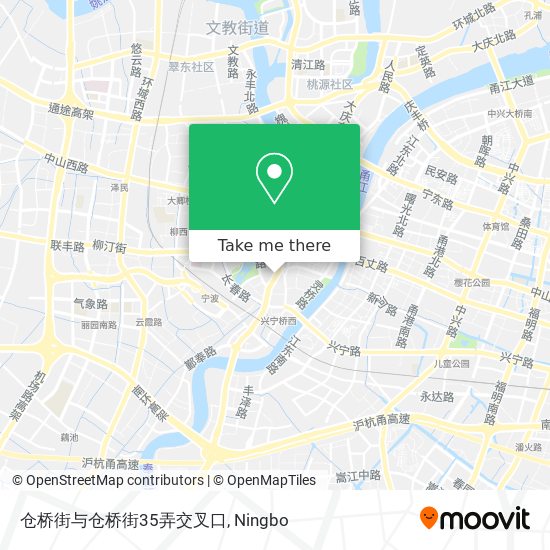 仓桥街与仓桥街35弄交叉口 map
