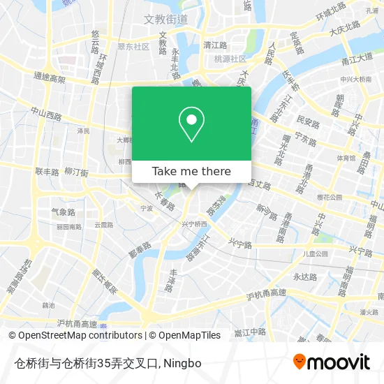 仓桥街与仓桥街35弄交叉口 map