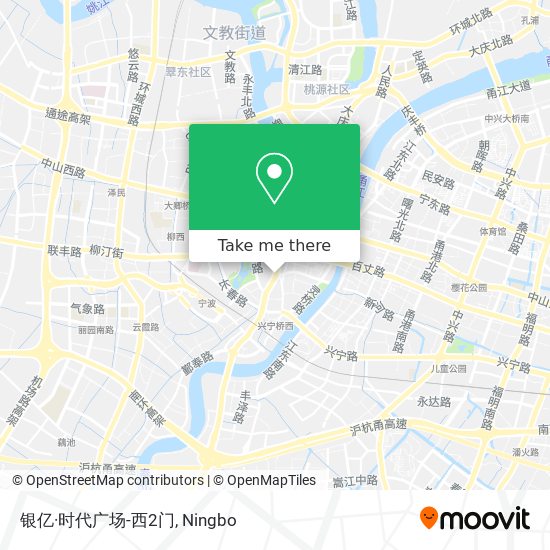 银亿·时代广场-西2门 map
