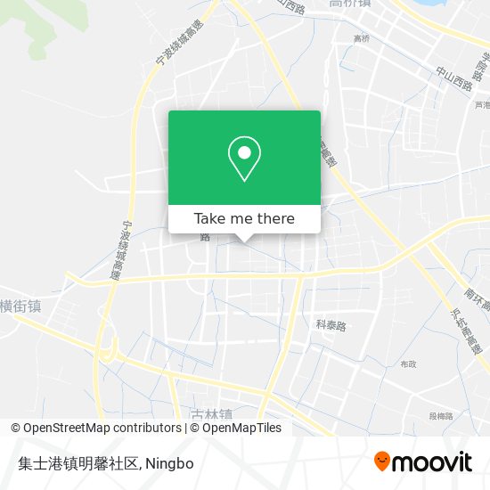 集士港镇明馨社区 map
