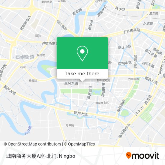 城南商务大厦A座-北门 map