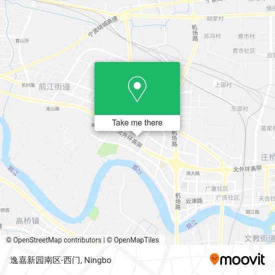 逸嘉新园南区-西门 map