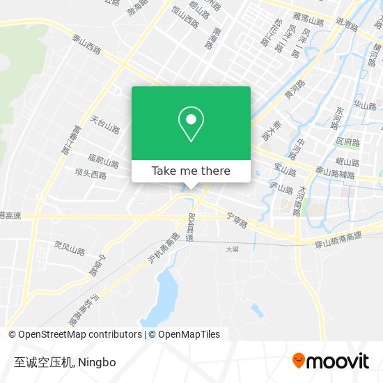 至诚空压机 map