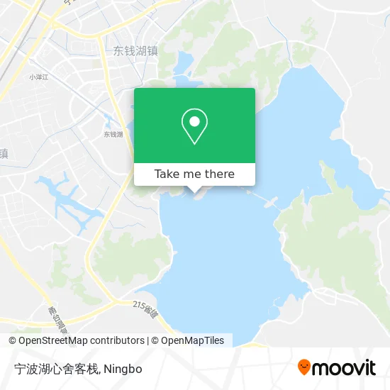 宁波湖心舍客栈 map