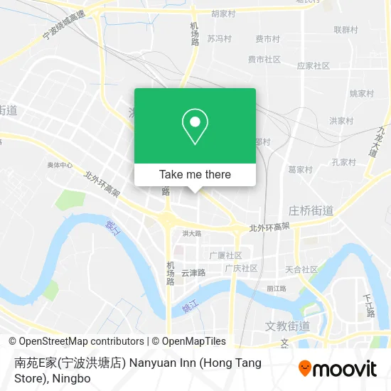 南苑E家(宁波洪塘店) Nanyuan Inn (Hong Tang Store) map
