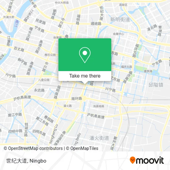 世纪大道 map