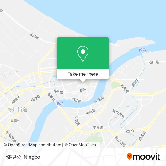 烧鹅公 map