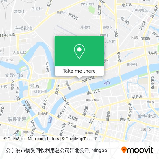 公宁波市物资回收利用总公司江北公司 map