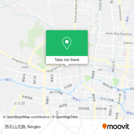 西石山北路 map