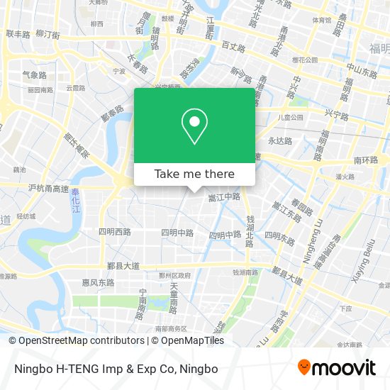 Ningbo H-TENG Imp & Exp Co map