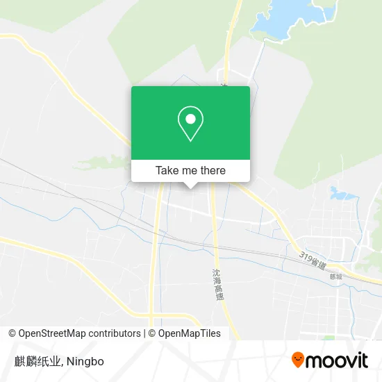 麒麟纸业 map