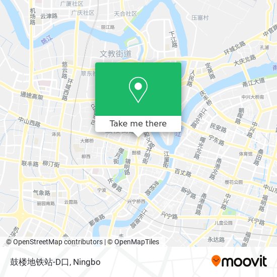 鼓楼地铁站-D口 map