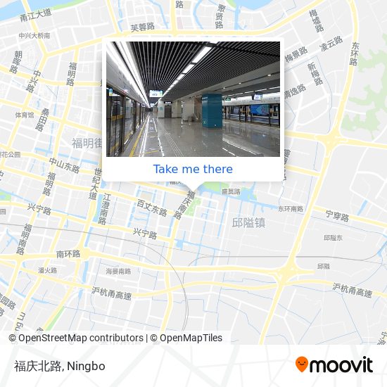 福庆北路 map
