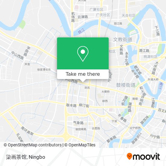 柒画茶馆 map