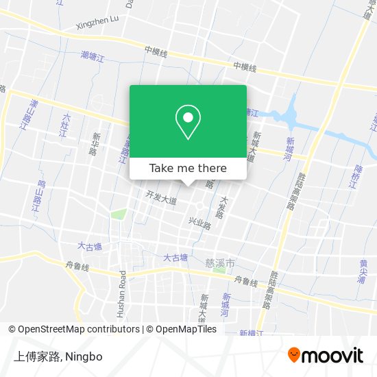 上傅家路 map