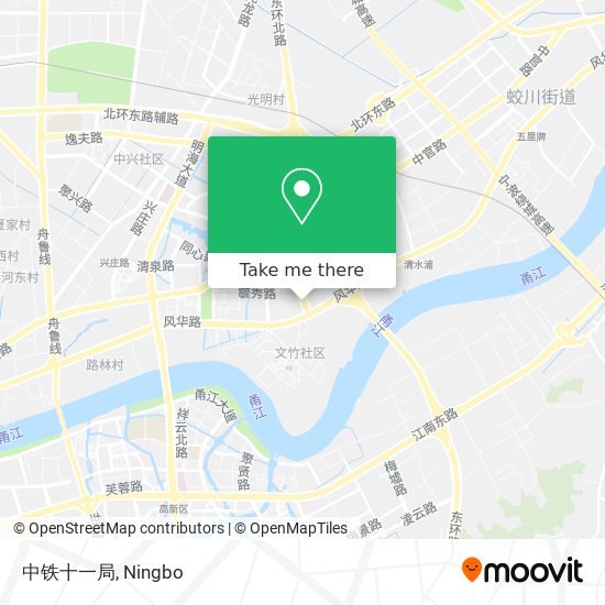 中铁十一局 map