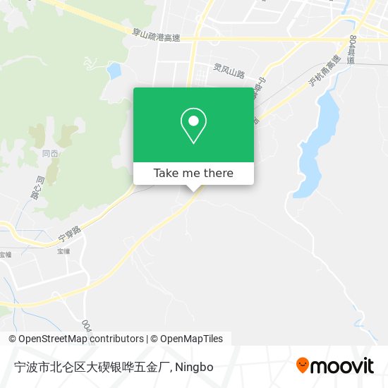 宁波市北仑区大碶银哗五金厂 map
