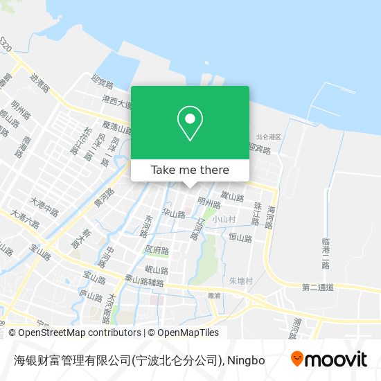 海银财富管理有限公司(宁波北仑分公司) map