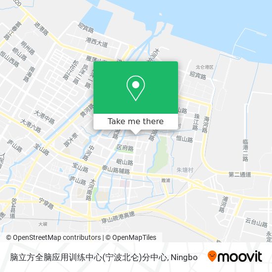 脑立方全脑应用训练中心(宁波北仑)分中心 map