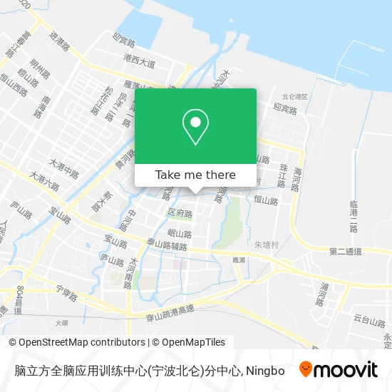脑立方全脑应用训练中心(宁波北仑)分中心 map