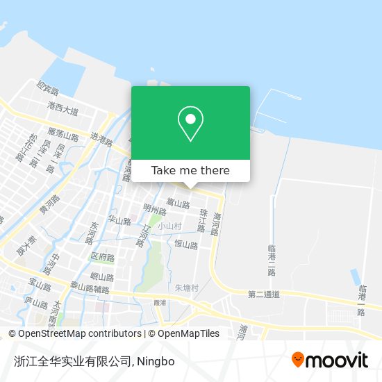 浙江全华实业有限公司 map