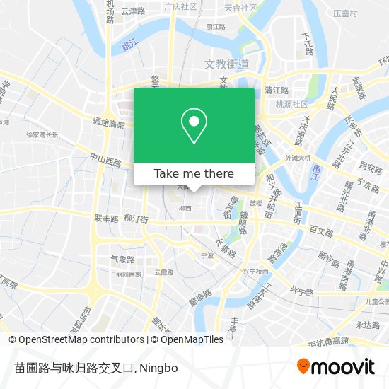 苗圃路与咏归路交叉口 map