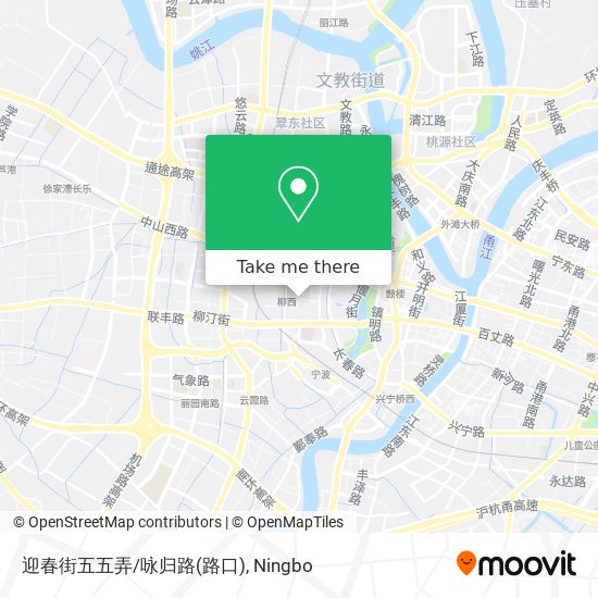 迎春街五五弄/咏归路(路口) map