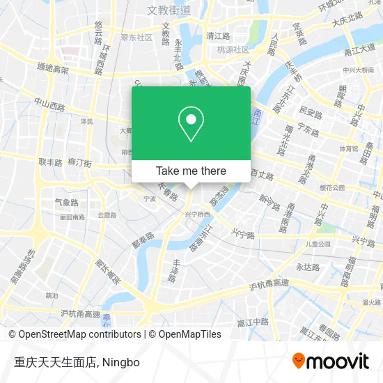 重庆天天生面店 map