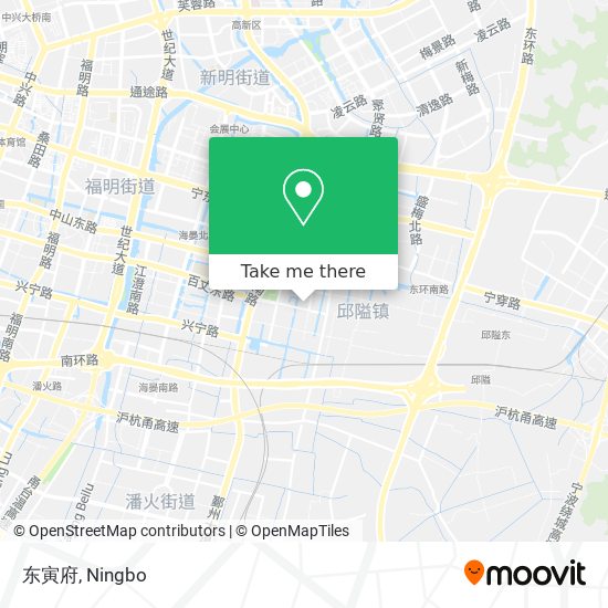 东寅府 map